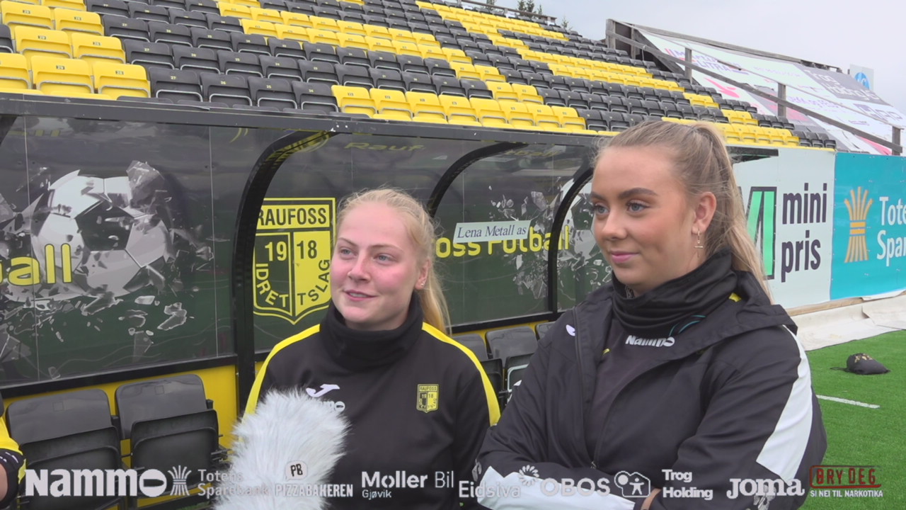 Reaksjoner fra rekrutter damer - vi vil også spille!